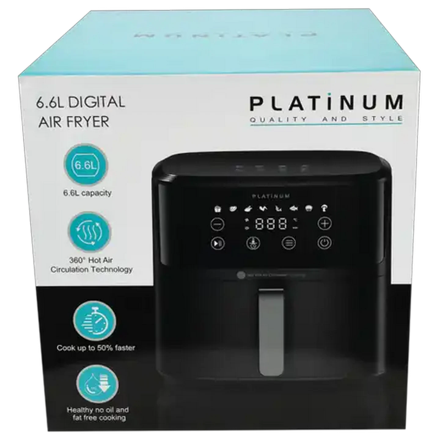 Image of Platinum Digital Airfryer 6.6L
