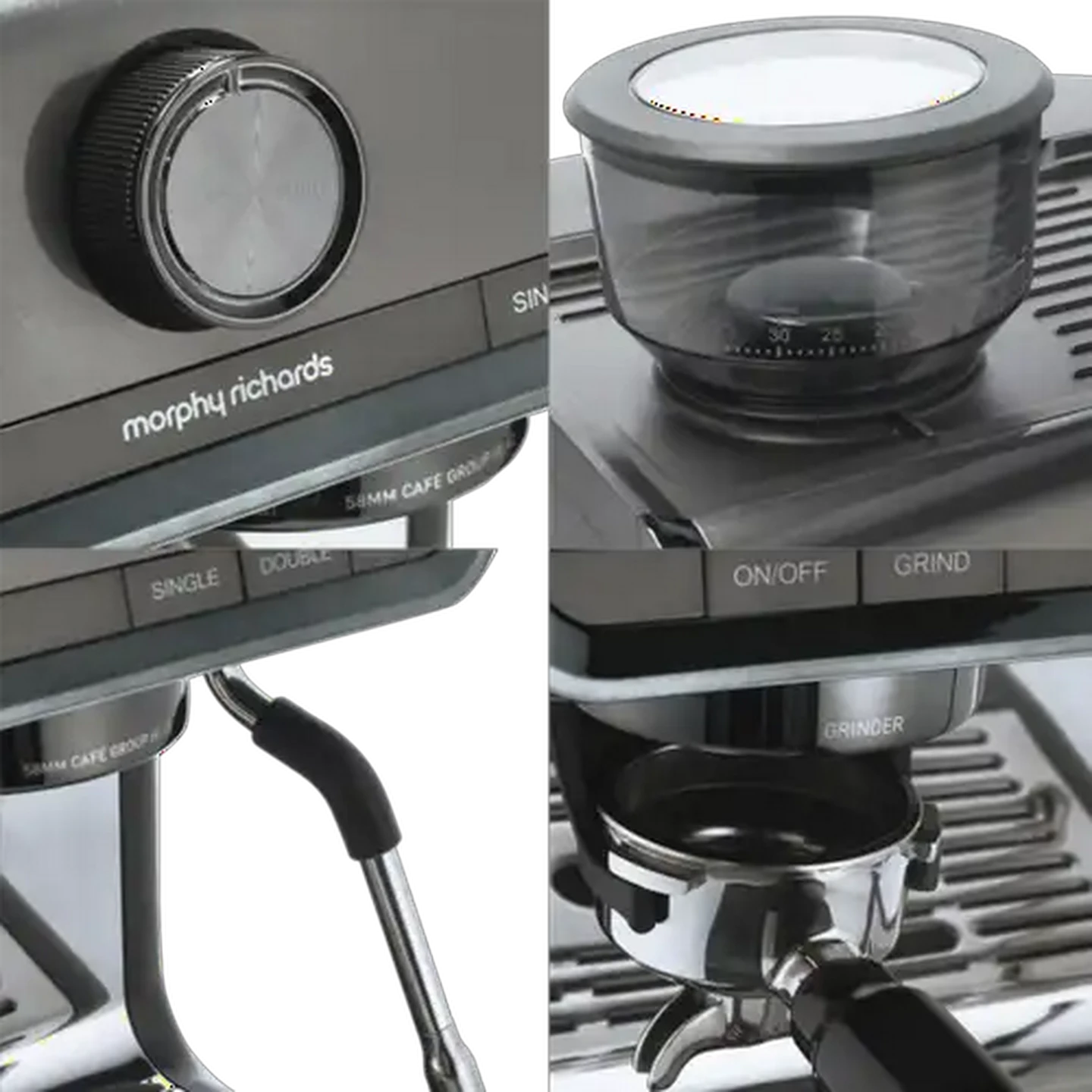 Image of Morphy Richards Bean To Cup Espresso Coffee Maker 1550W