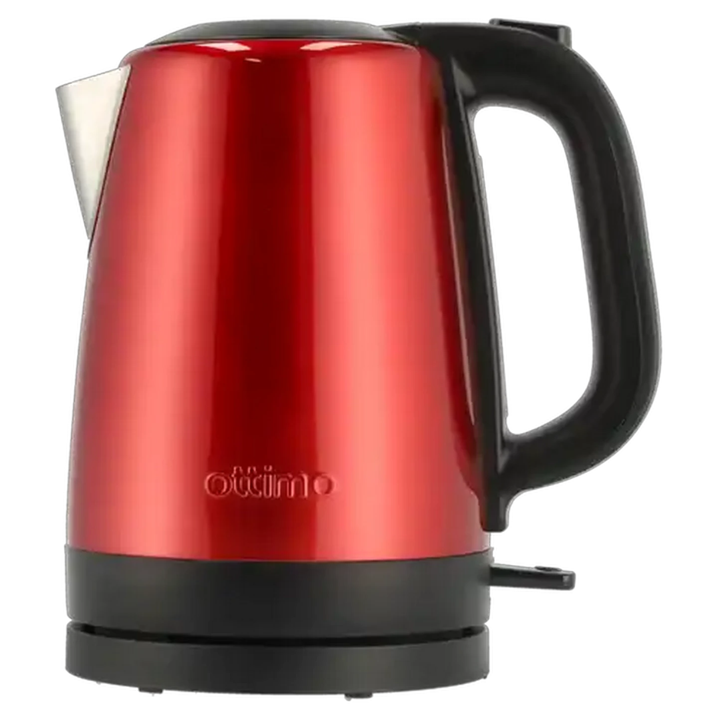 Image of Ottimo Cordless Red Stainless Steel Kettle 1.7L 2000W