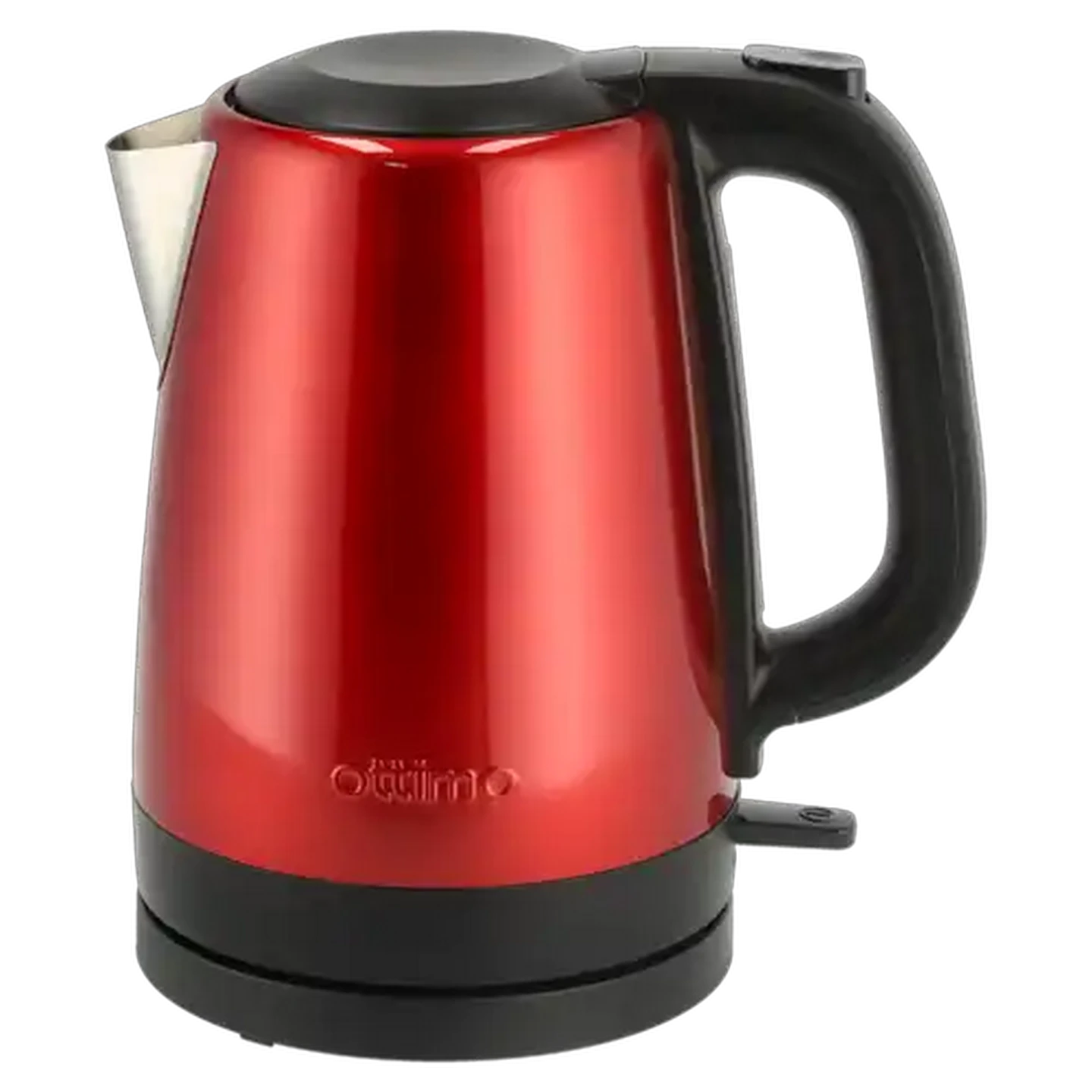Image of Ottimo Cordless Red Stainless Steel Kettle 1.7L 2000W