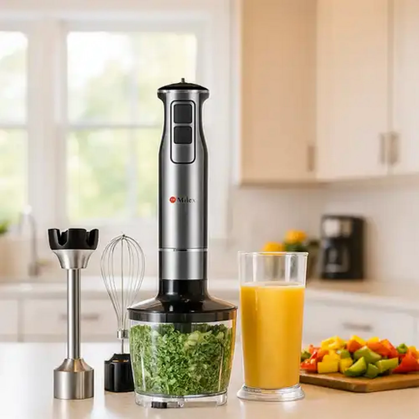 Image of Milex Silver Nutri Press Pro Blender
