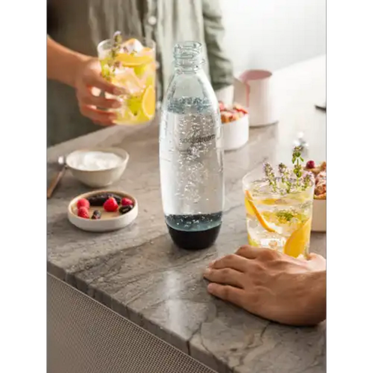 Image of SodaStream  Fuse Twin Pack 1L