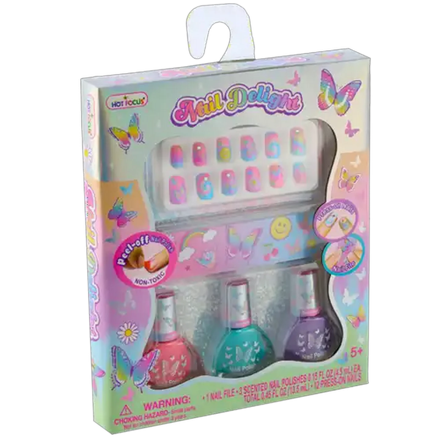 Image of Hot Focus Nail Delight (Design May Vary)