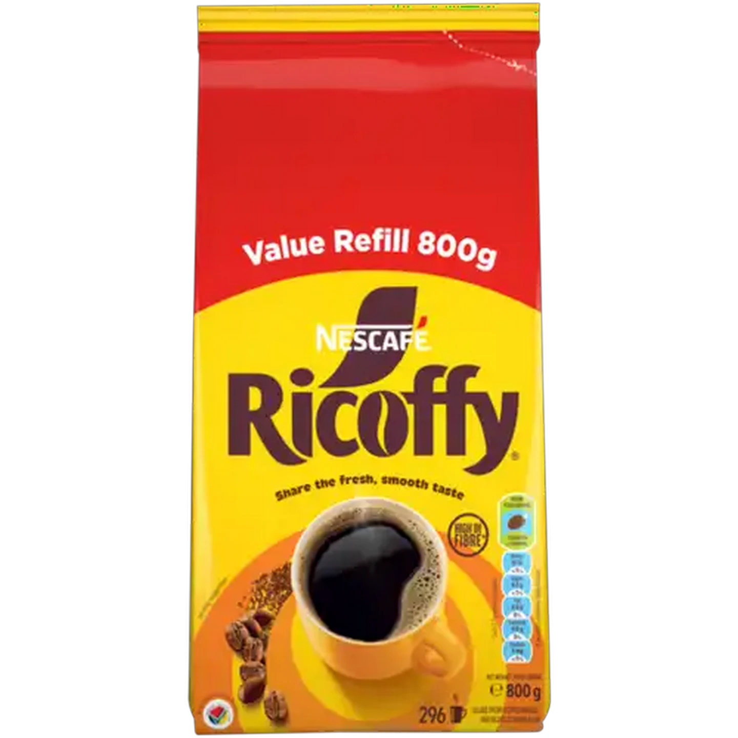 Image of NESCAFÉ RICOFFY Soluble Chicory & Coffee Granules Refill 800g