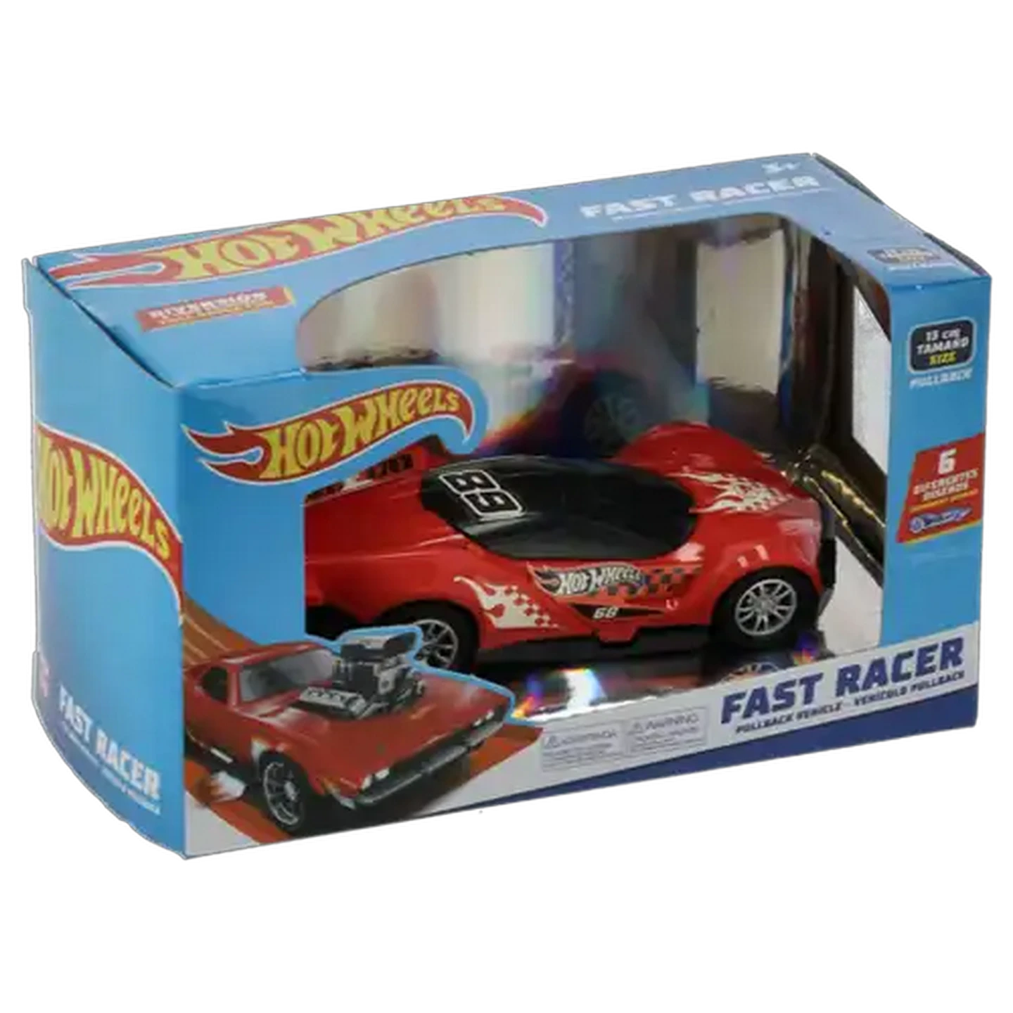 Image of Hot Wheels Fast Racer Vehicle 13cm (Type May Vary)