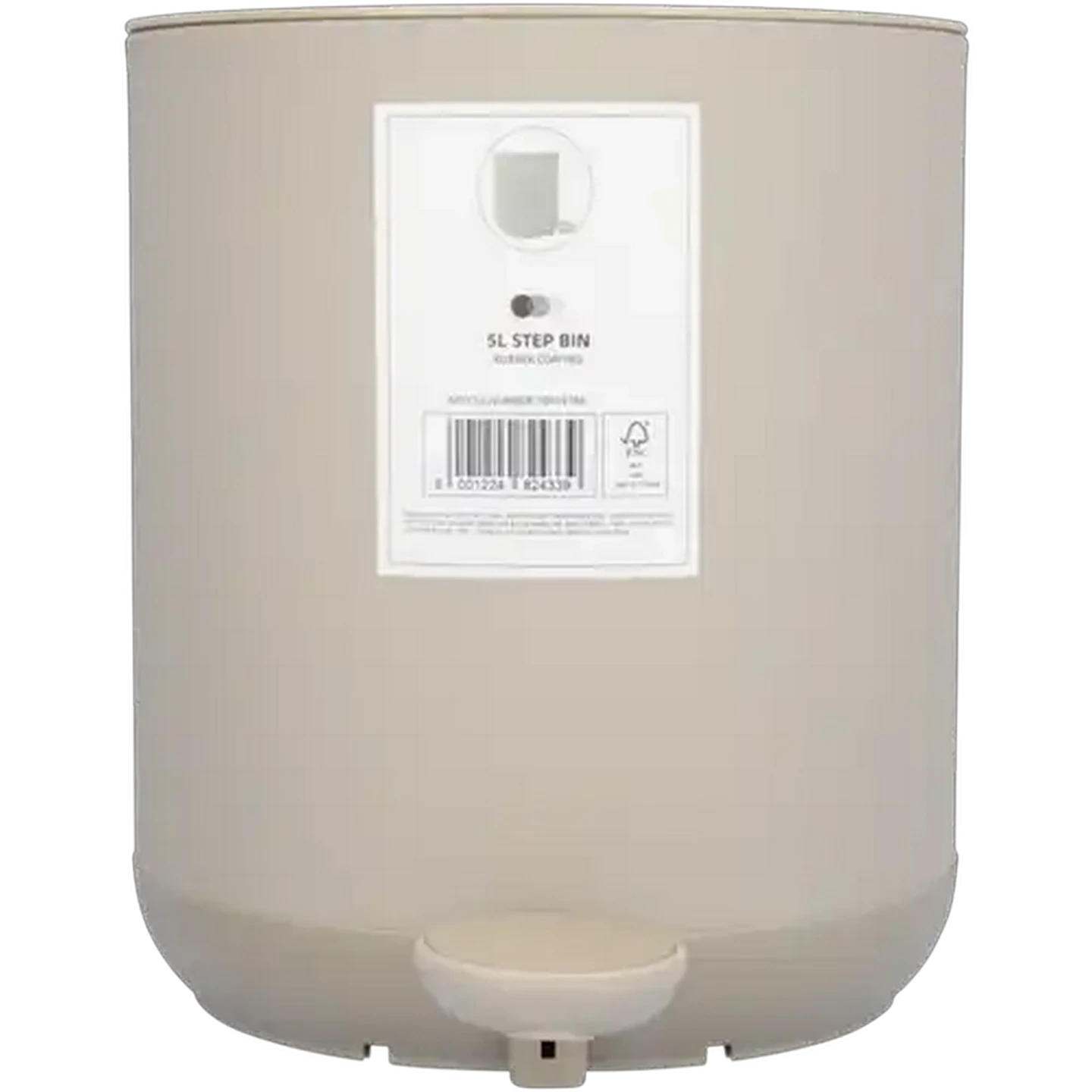 Image of Rubber Coating Step Bin 5L (Colour May Vary)