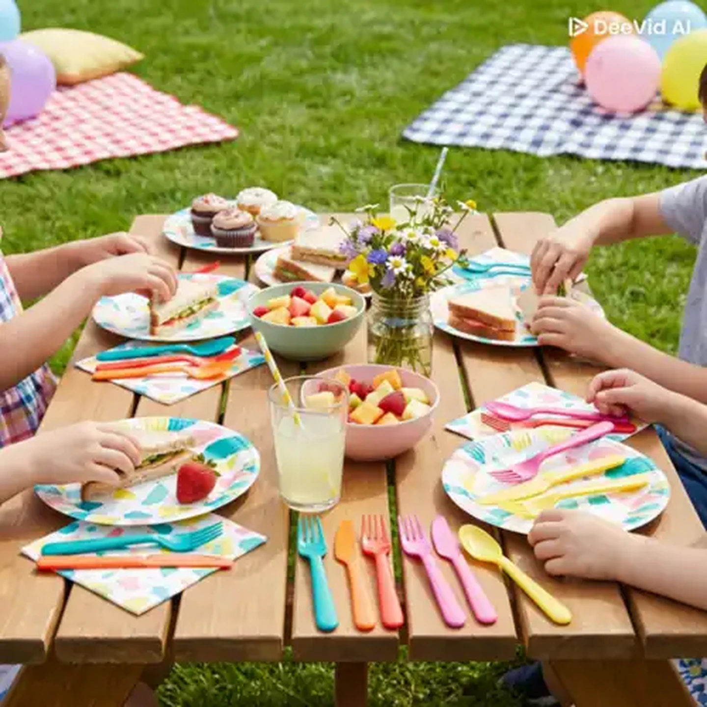 Image of Popsicle Cutlery Set 18 Piece