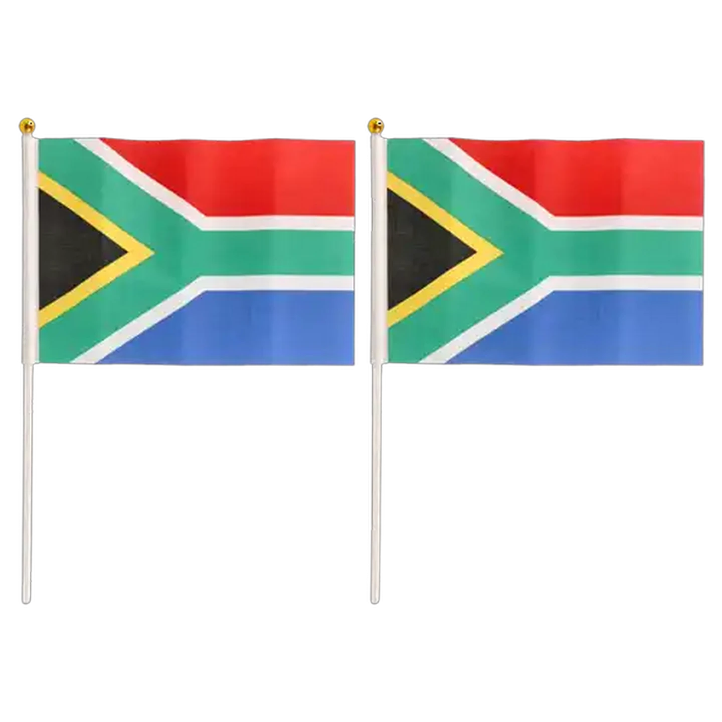 Image of South African Supporter Gear Hand Flags 2-Pack
