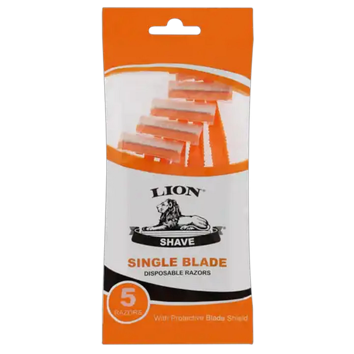 Image of Lion Single Blade Disposable Razors 5 Pack