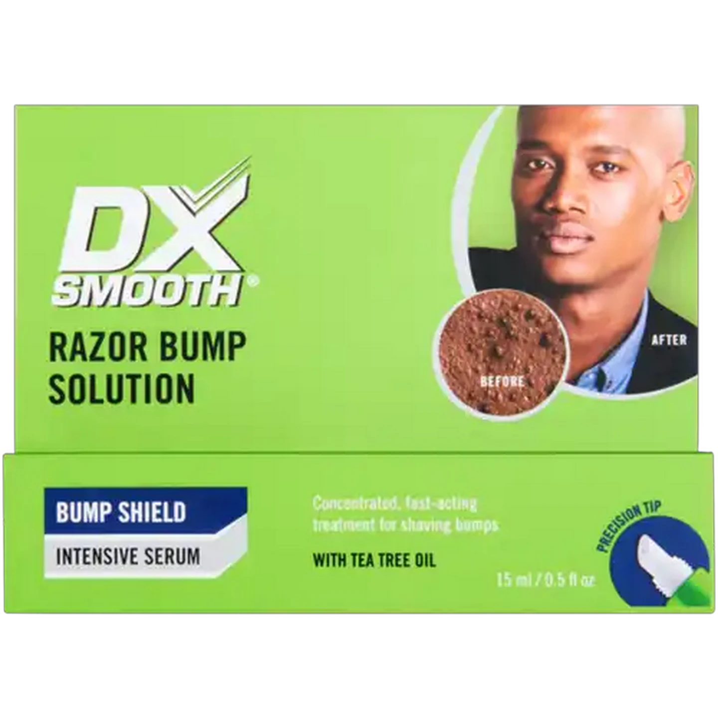 Image of DX Smooth Bump Shield Razor Bump Solution Intensive Serum 15ml