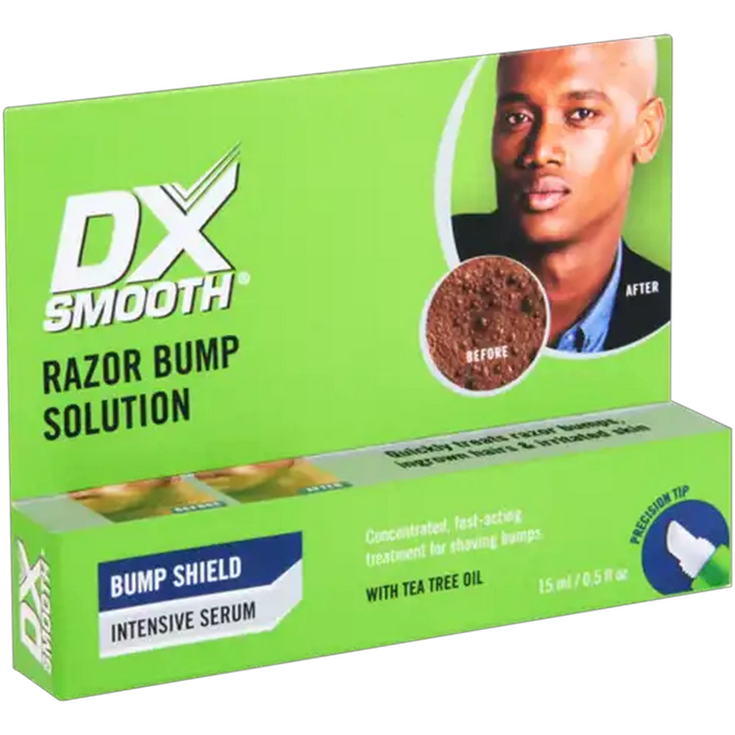 Image of DX Smooth Bump Shield Razor Bump Solution Intensive Serum 15ml