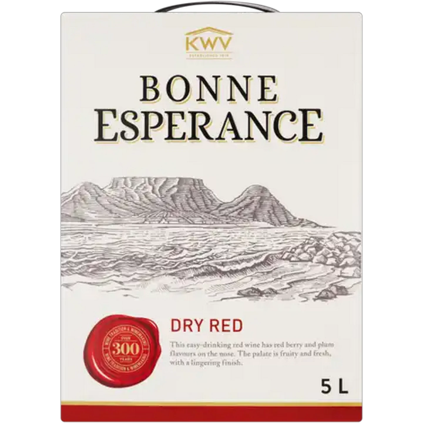 Image of Bonne Esperance Dry Red Wine Box 5L