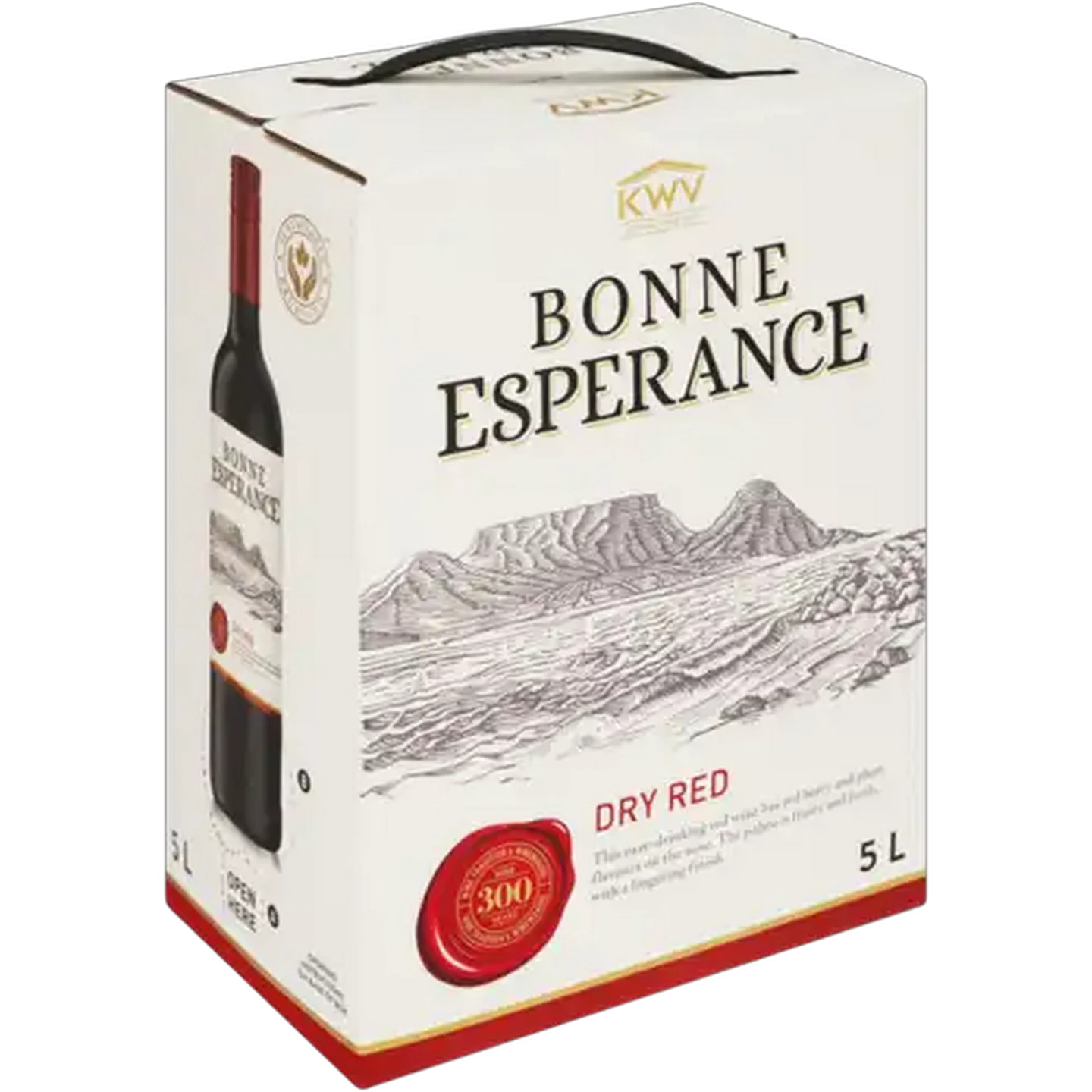Image of Bonne Esperance Dry Red Wine Box 5L