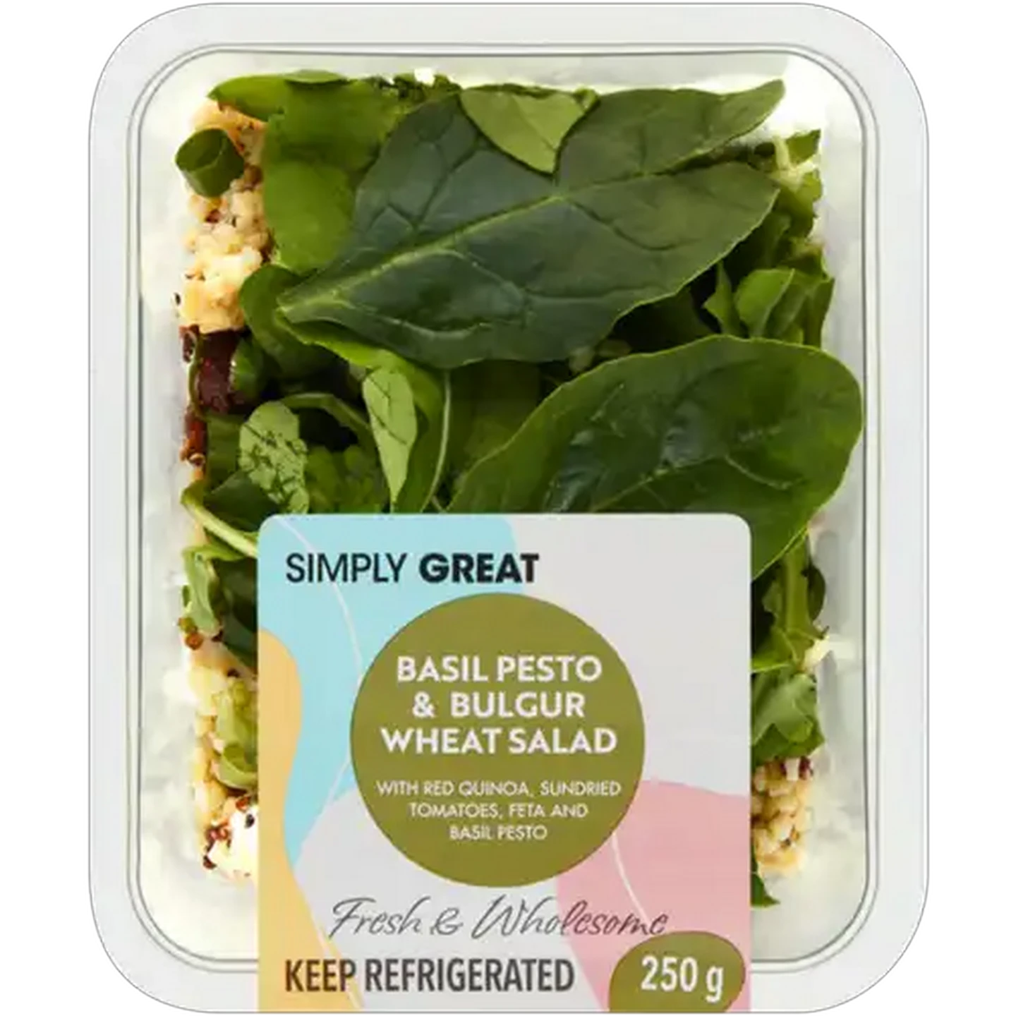 Image of Simply Great Pesto & Bulgur Wheat Salad 250g