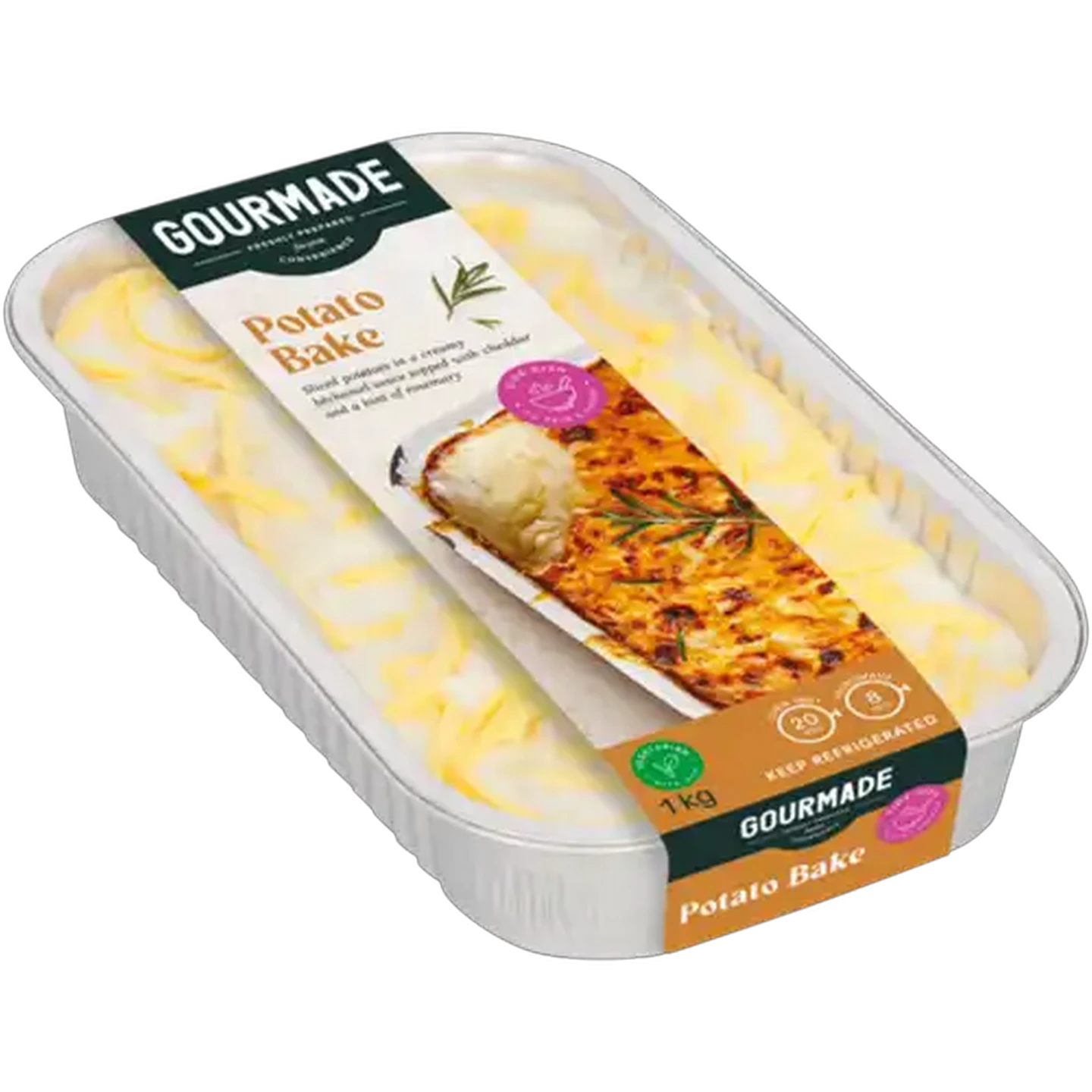 Image of Gourmade Potato Bake Ready Meal 1kg