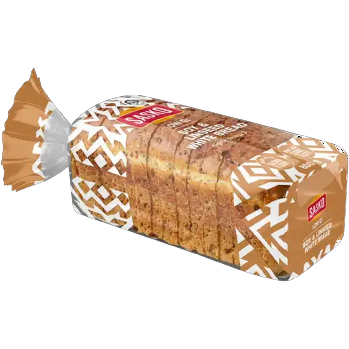 Image of SASKO Low G.I Dumpy Soy & Linseed White Bread 800g