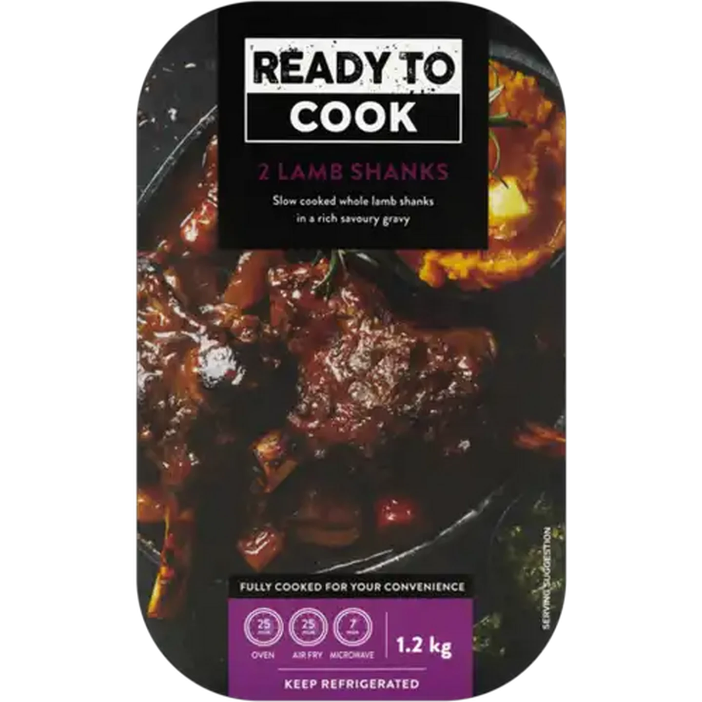 Image of Ready To Cook Lamb Shanks 1.2kg