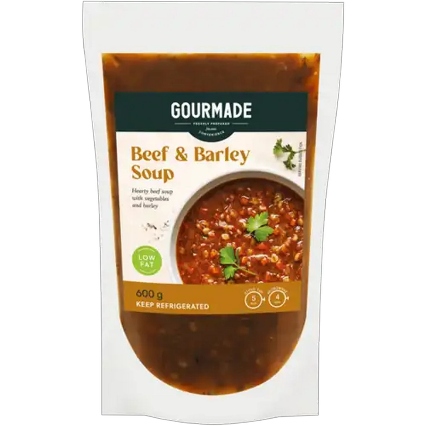 Image of Gourmade Beef & Barley Soup 600g