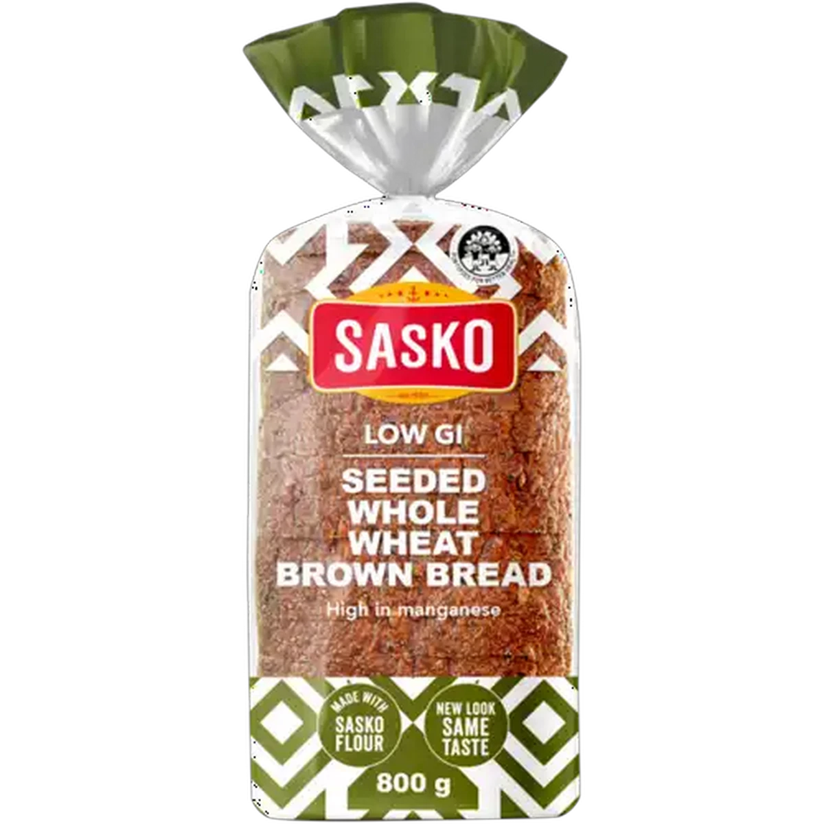 Checkers Sixty60 | SASKO Low G.I Dumpy Seeded Whole Wheat Brown Bread 800g