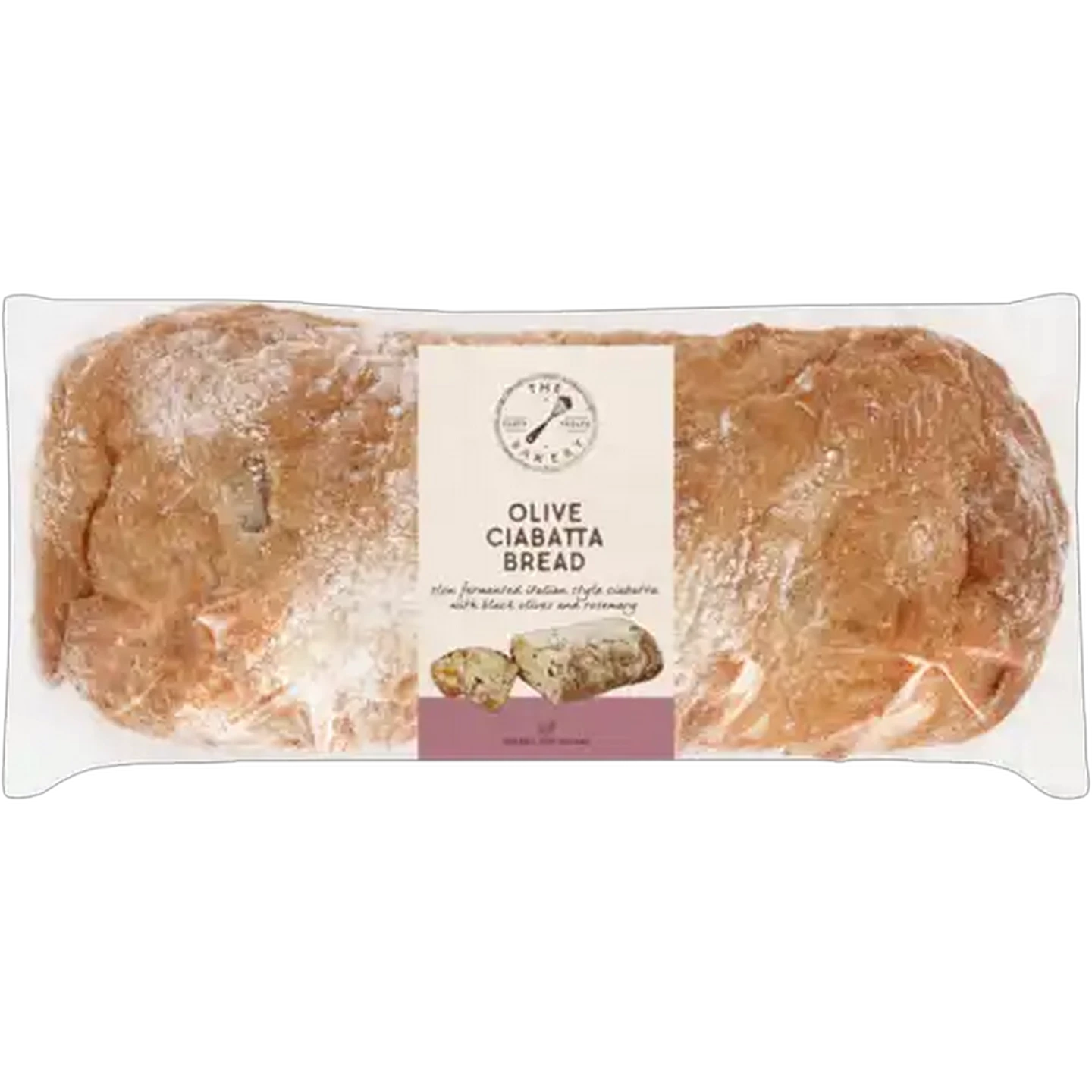 Image of The Bakery Olive Ciabatta Bread 375g