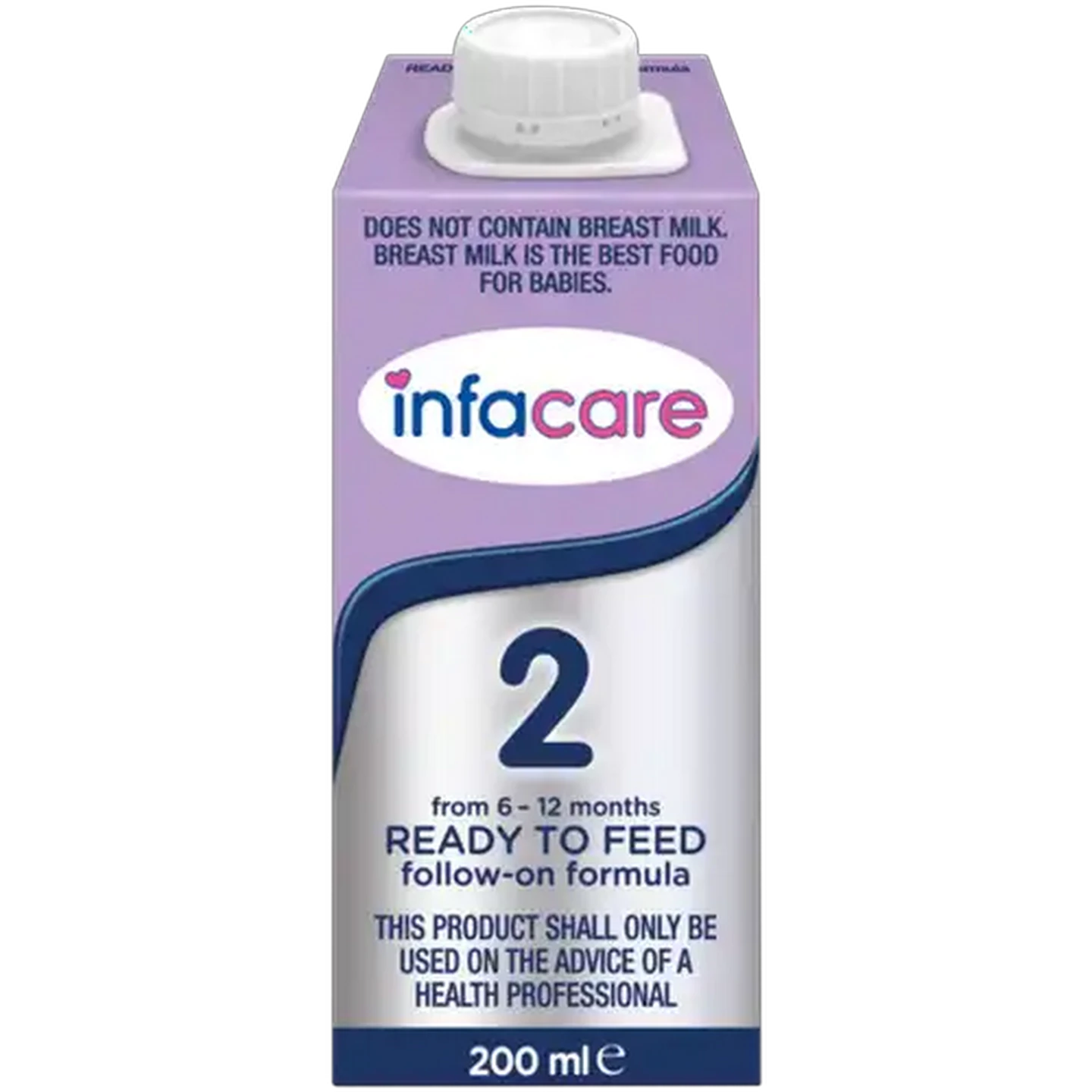 Image of Infacare Stage 2 Ready to Feed Follow-On Formula 200ml