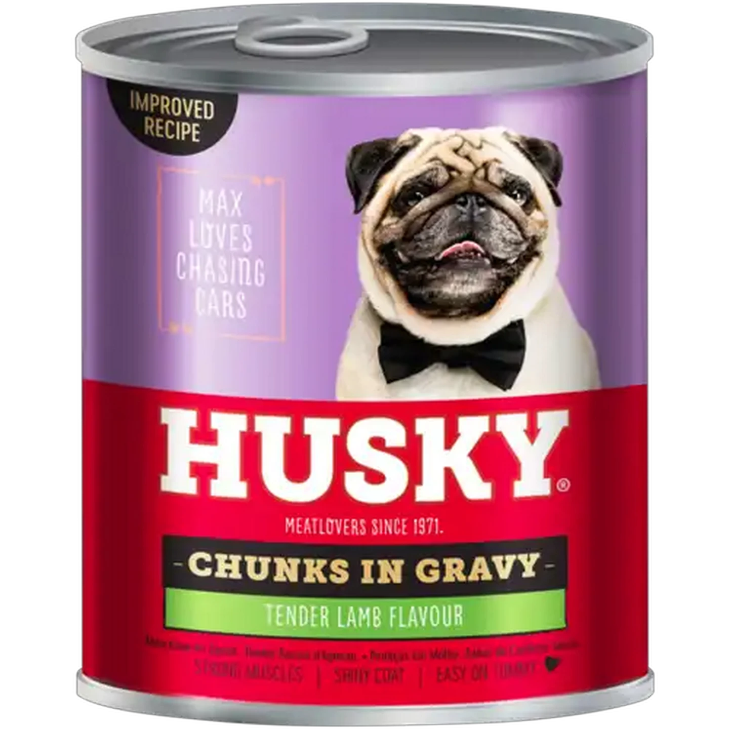 Image of Husky Chunks In Gravy Lamb Dog Food 775g