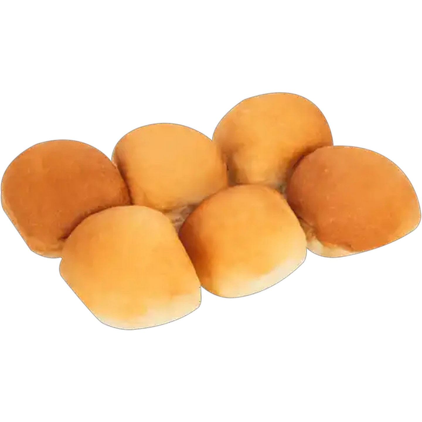 Image of White Hamburger Rolls 6-Pack