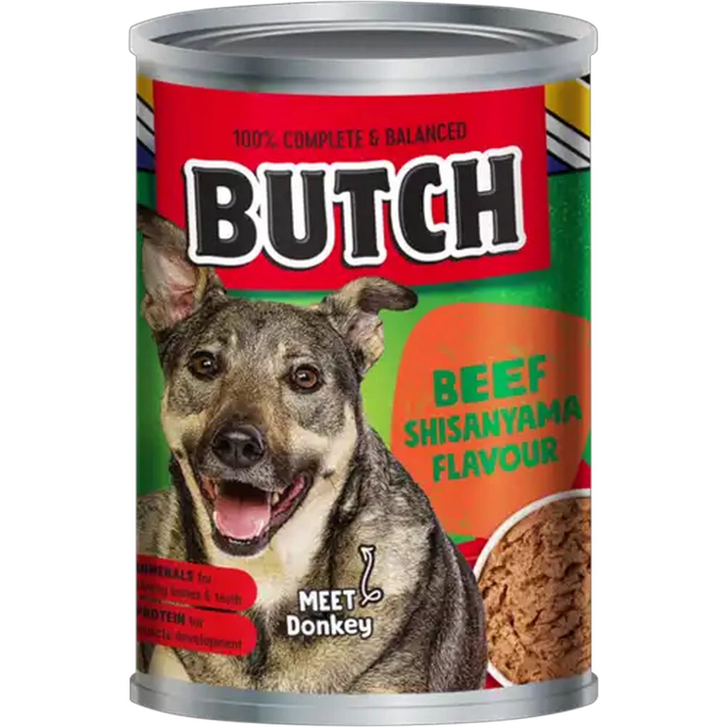 Image of Butch Beef Shishanyama Flavoured Adult Dog Food Can 420g
