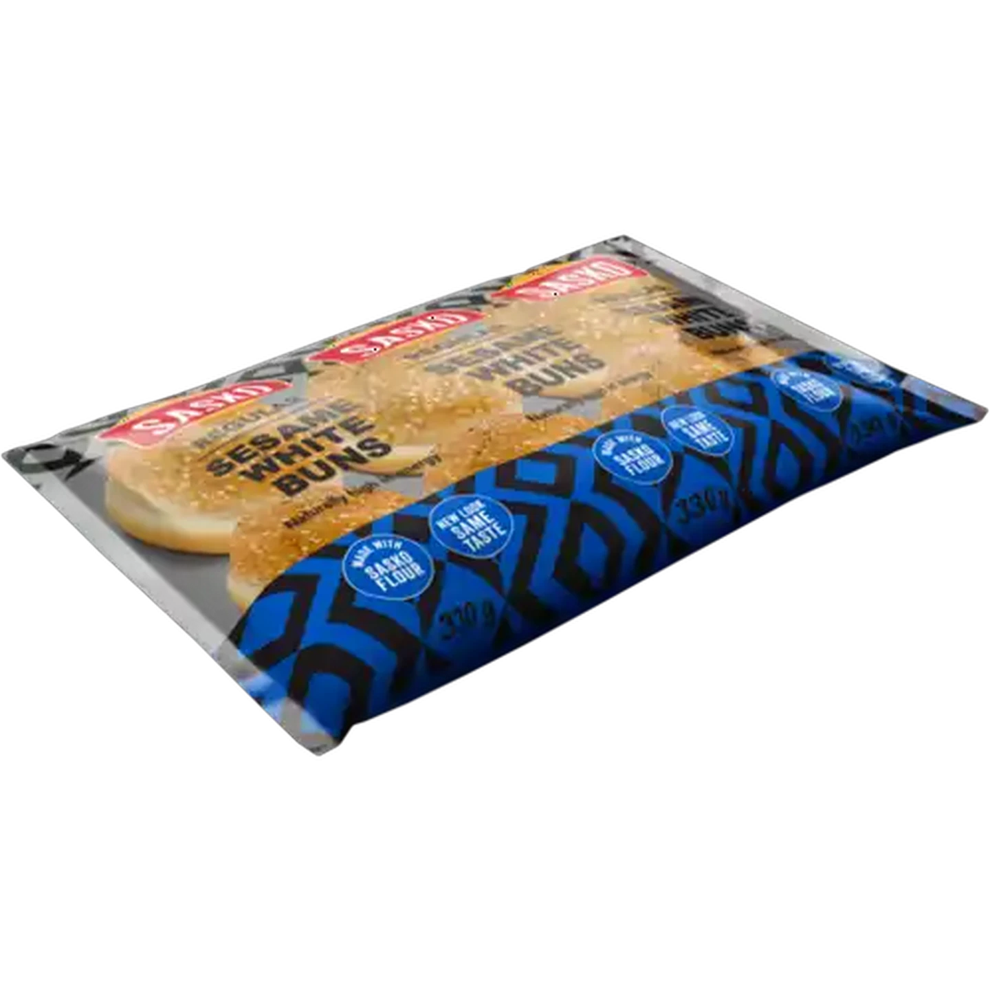 Image of SASKO Regular Sesame White Buns 6 Pack
