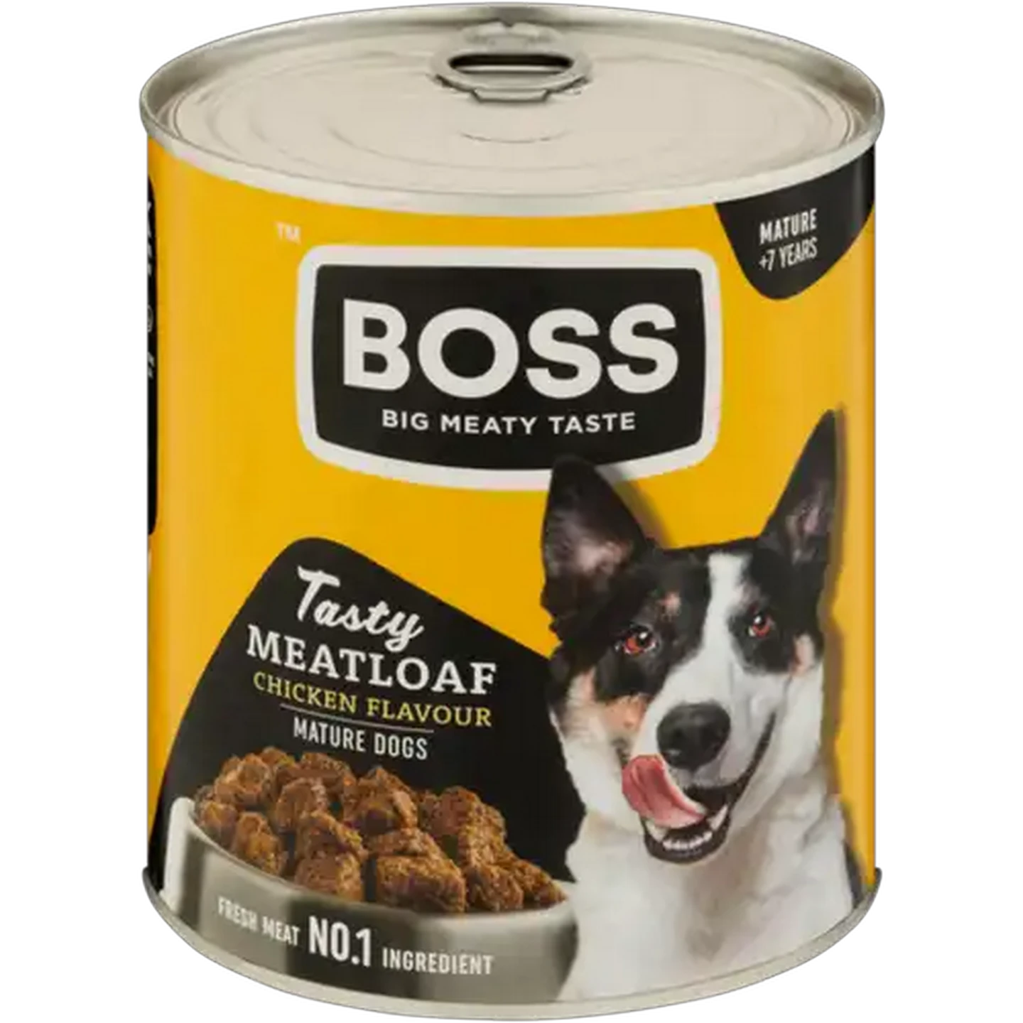 Image of Boss Chicken Flavour All Mature Wet Dog Food Tasty Meatloaf 775g