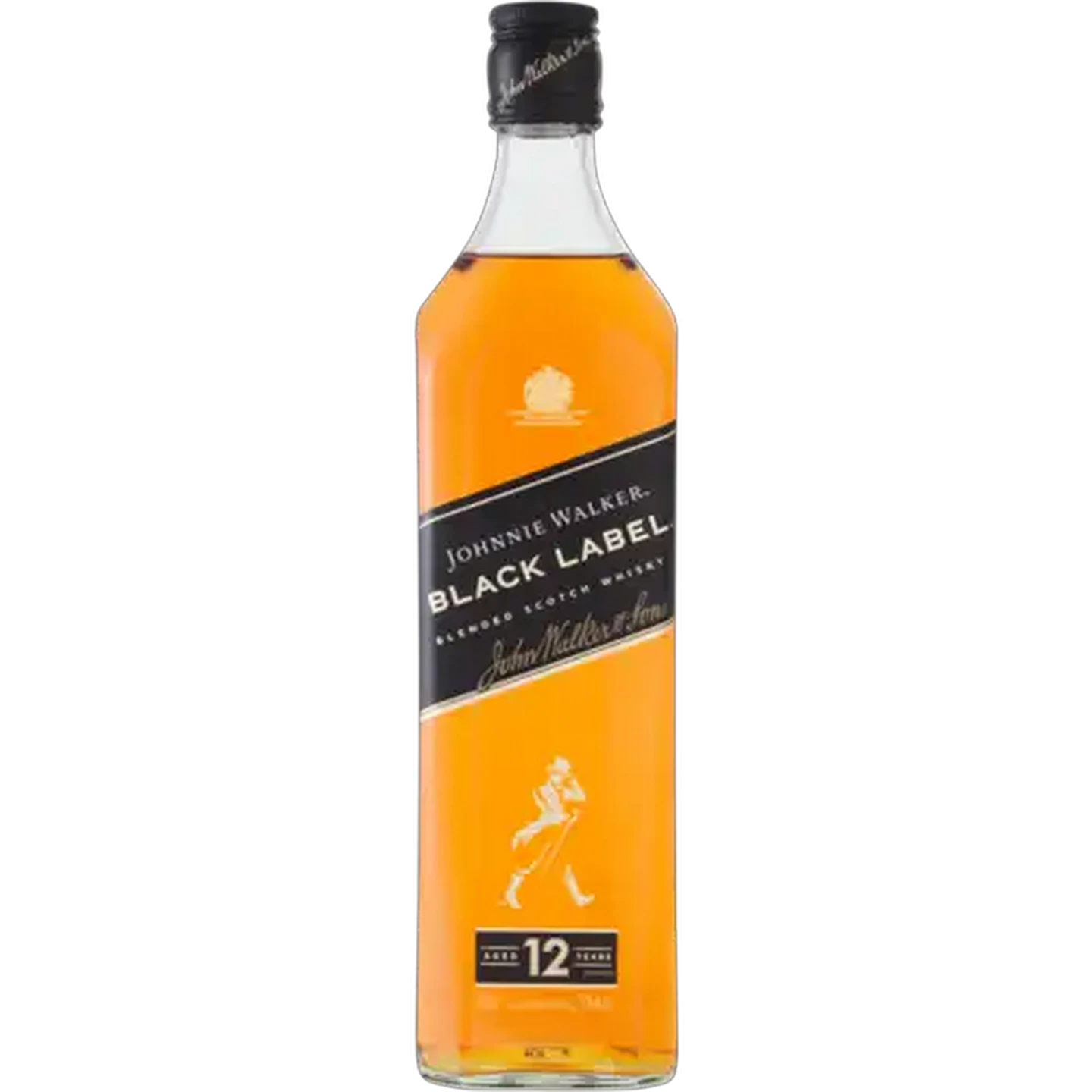 Image of Johnnie Walker Black Label Blended Scotch Whisky Bottle 750ml