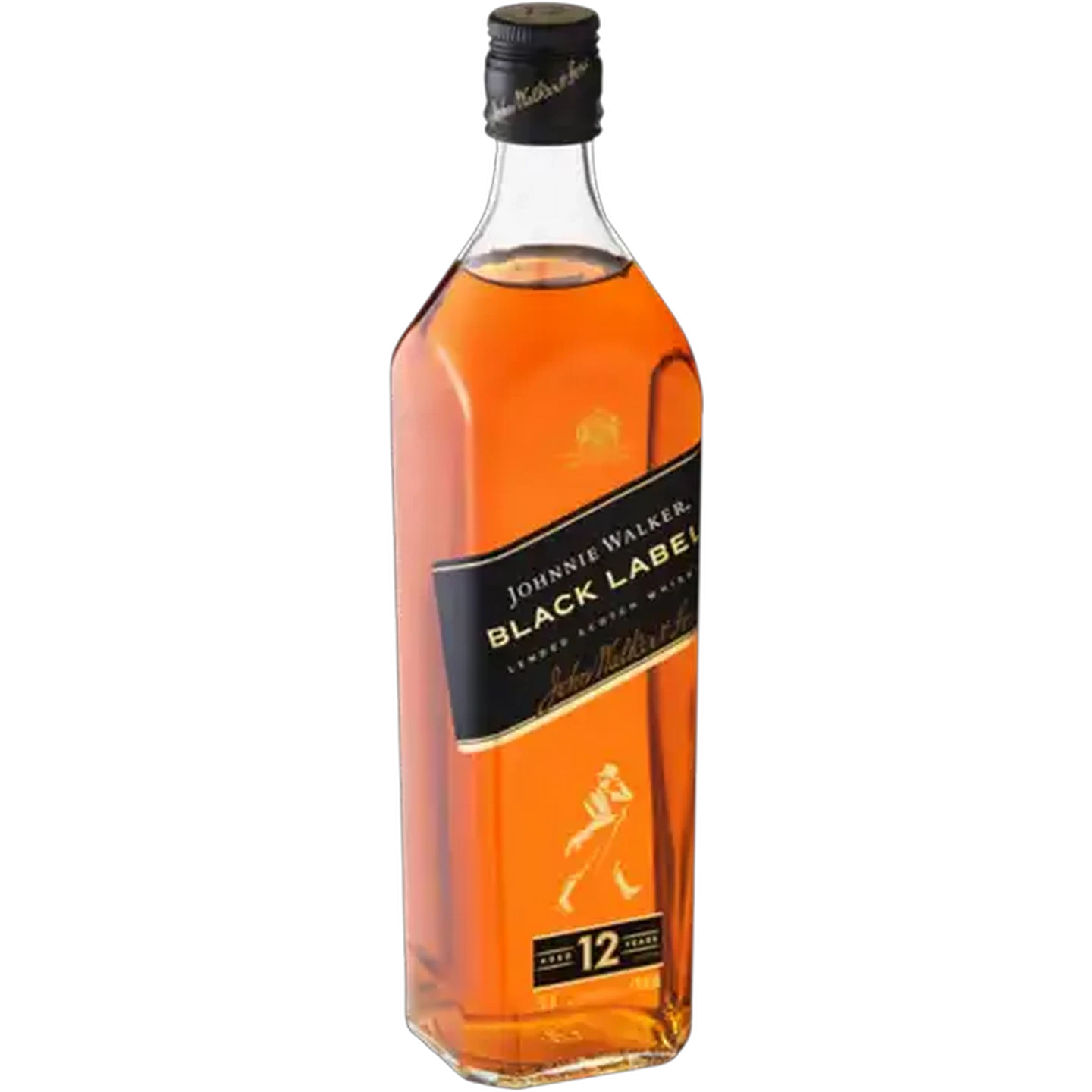 Image of Johnnie Walker Black Label Blended Scotch Whisky Bottle 750ml