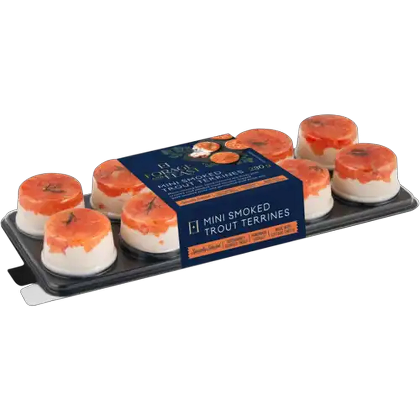 Image of Forage And Feast Mini Smoked Trout Terrines 230g