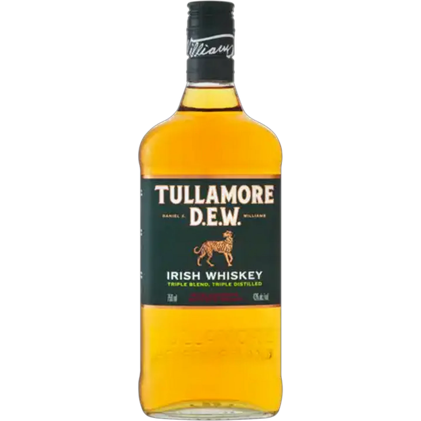 Image of Tullamore D.E.W. Irish Whiskey Bottle 750ml