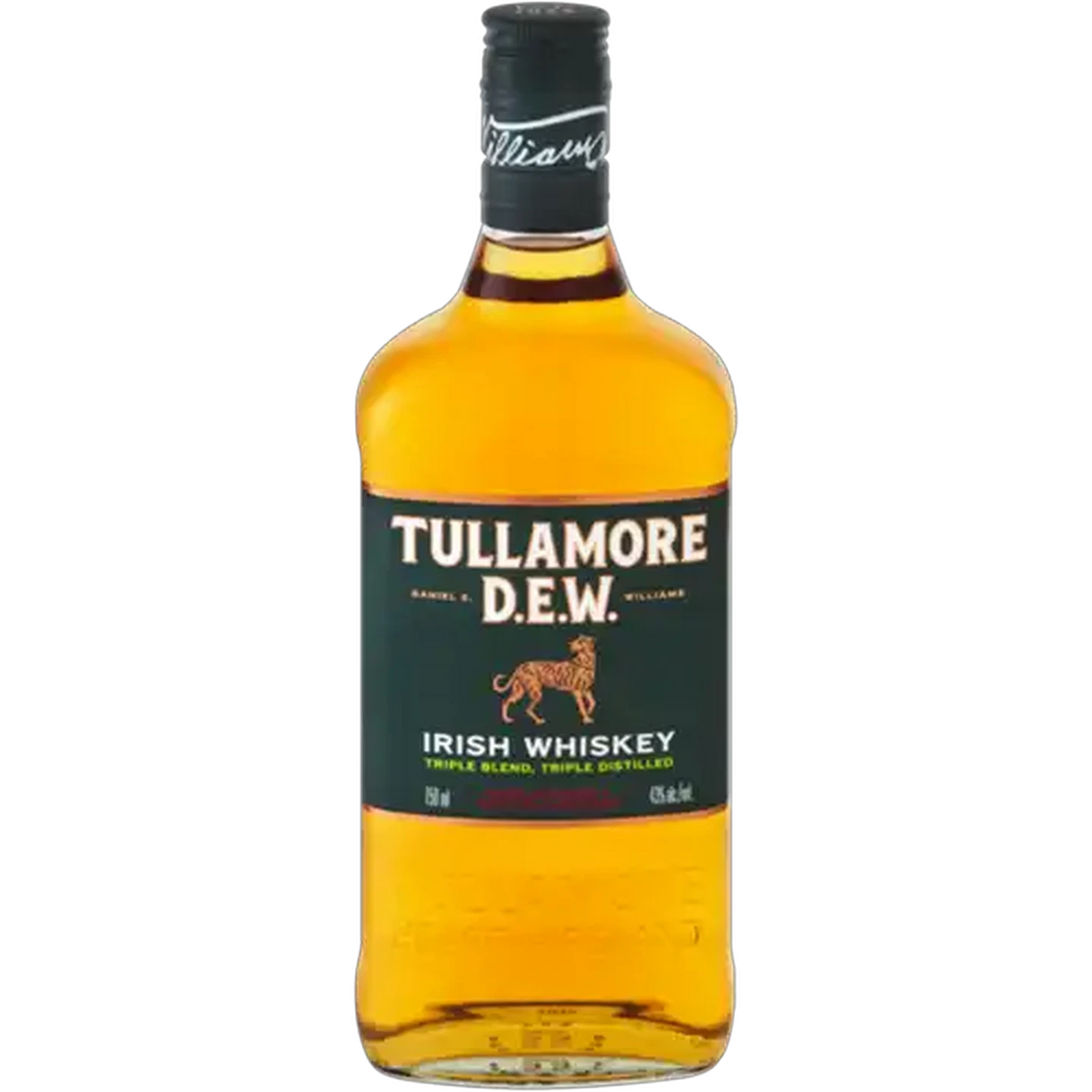 Image of Tullamore D.E.W. Irish Whiskey Bottle 750ml