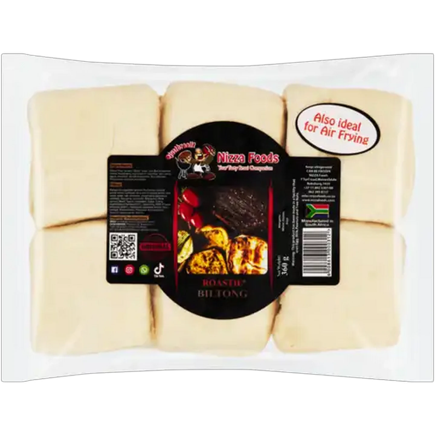 Image of Nizza Foods Biltong Roastie 6 Pack