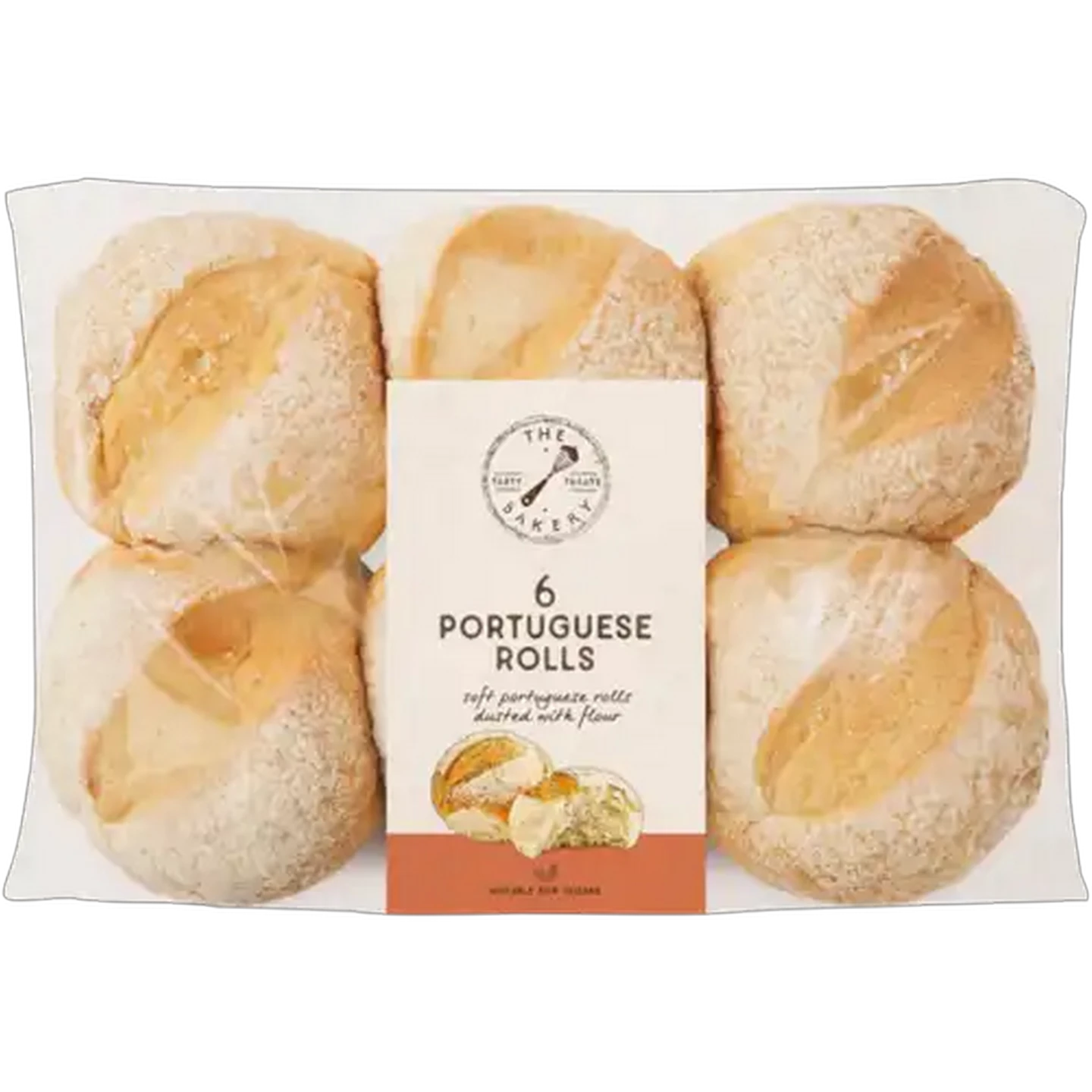 Image of The Bakery Portuguese Rolls 6 Pack