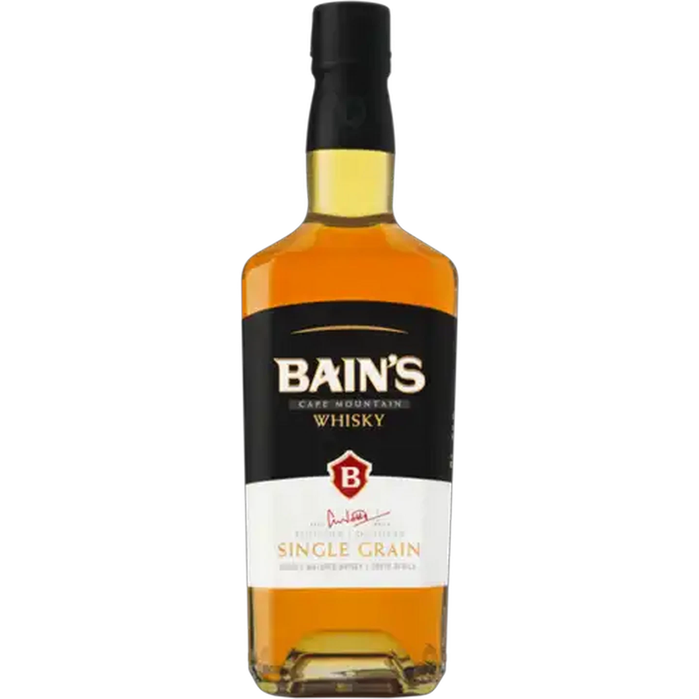 Image of Bain's Single Grain Cape Mountain Whisky Bottle 750ml