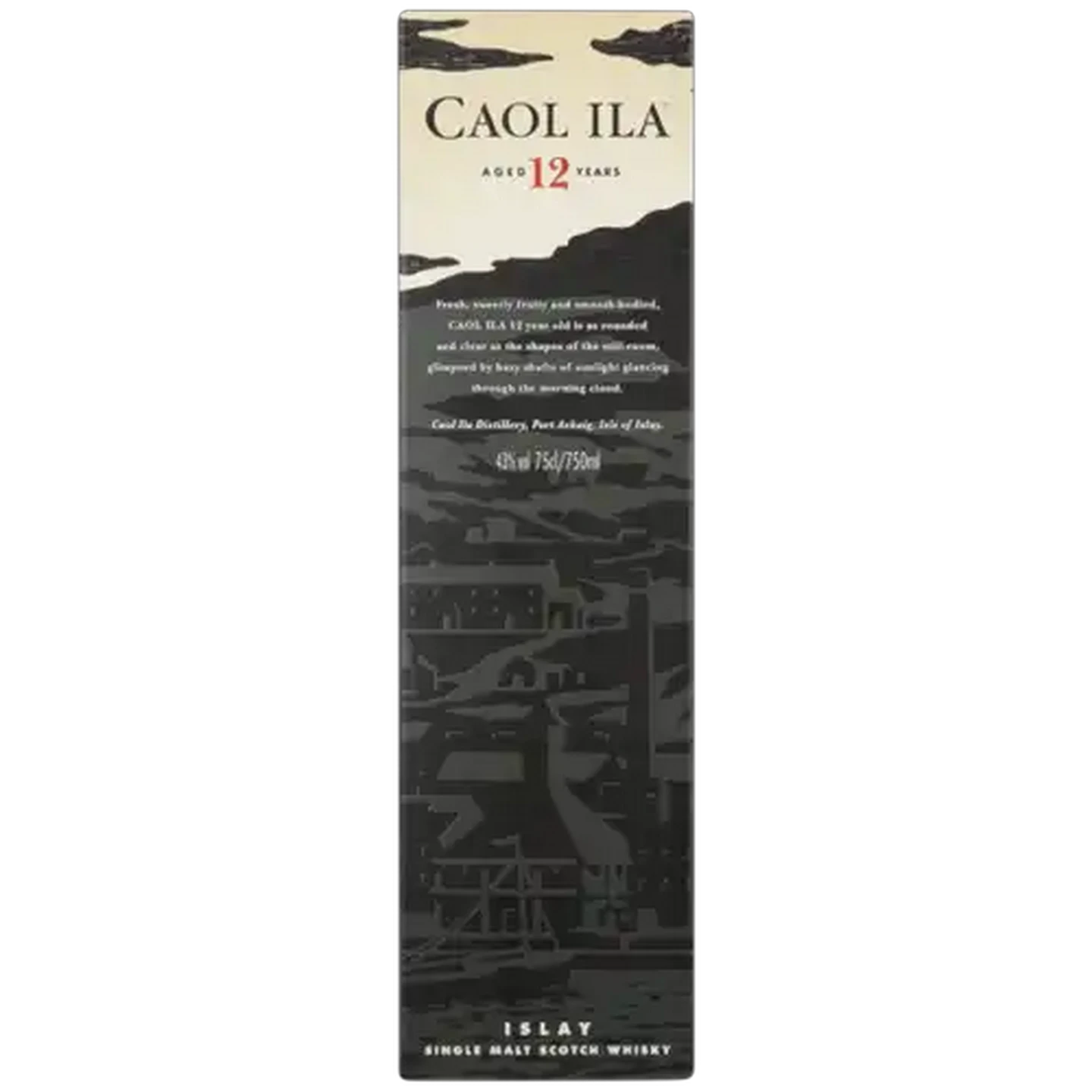 Image of Caol Ila 12 Year Old Scotch Whisky Bottle 750ml