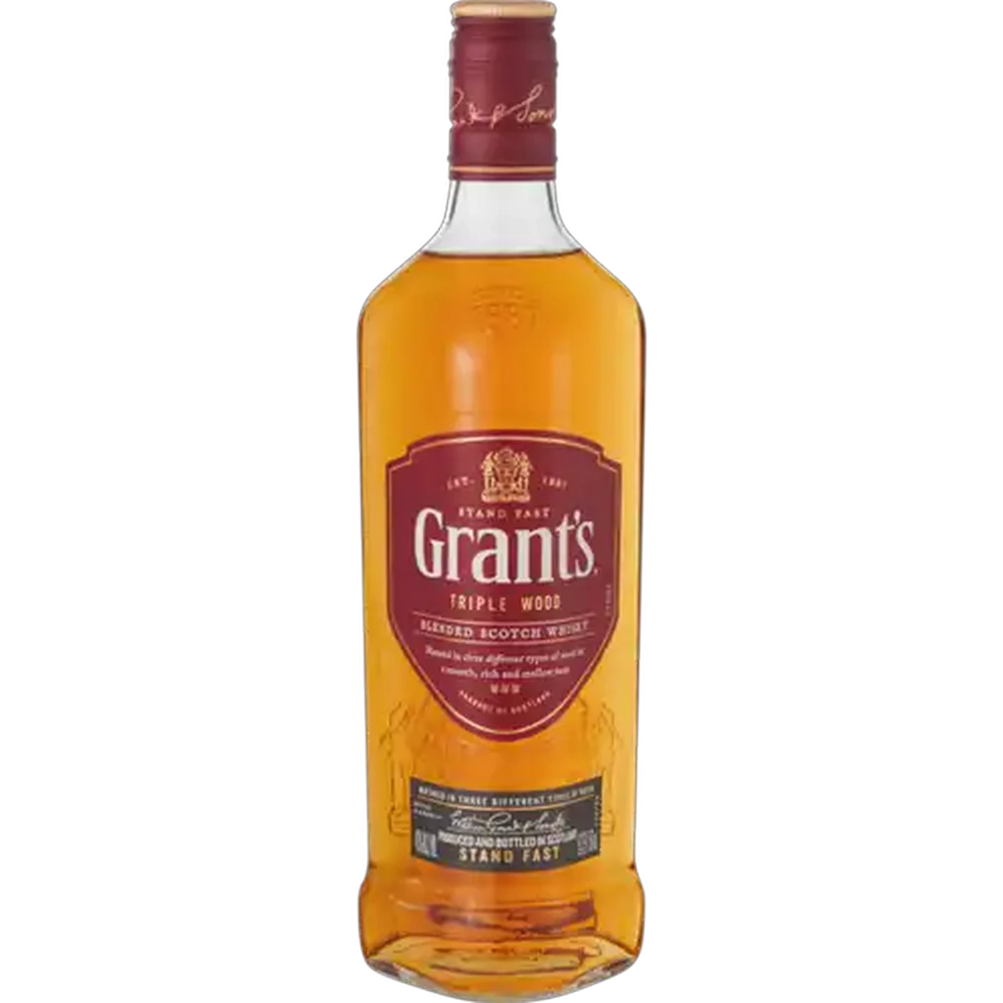 Image of Grant's Triple Wood Blended Whisky Bottle 750ml