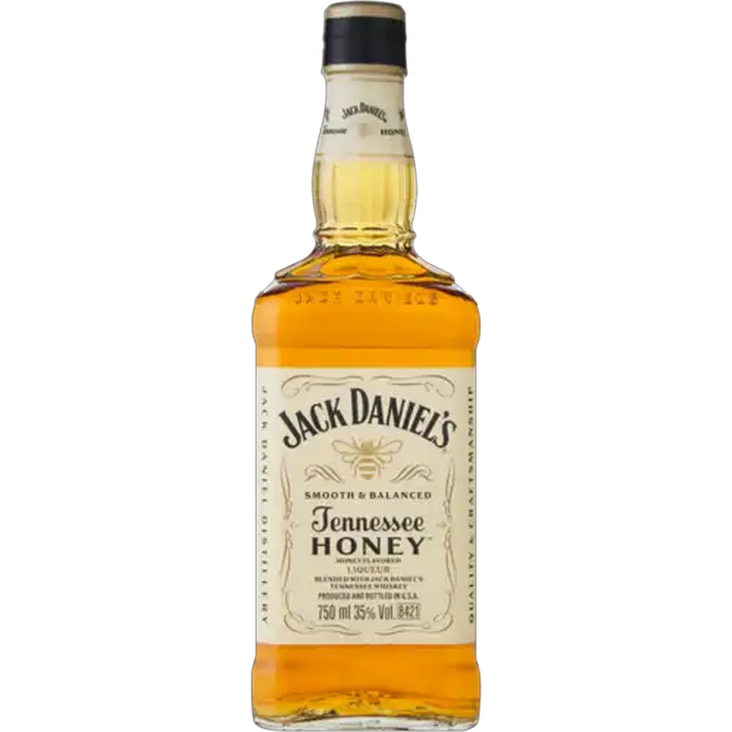 Image of Jack Daniel's Tennessee Honey Whiskey Bottle 750ml
