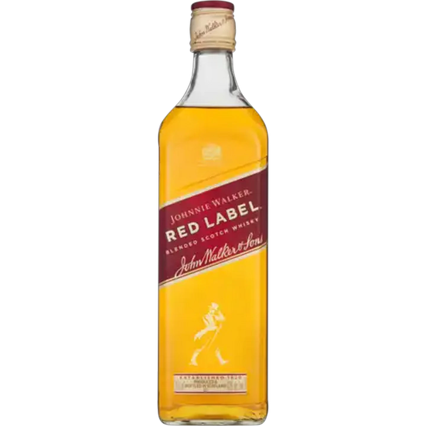 Image of Johnnie Walker Red Label Blended Scotch Whisky Bottle 750ml