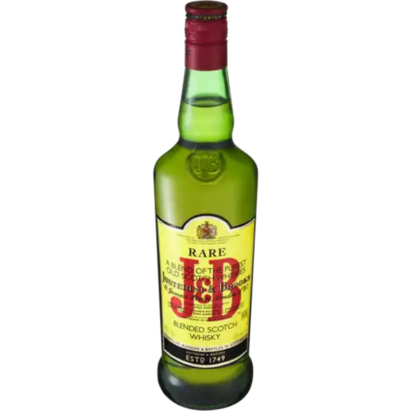 Image of J&B Blended Scotch Whisky Bottle 750ml