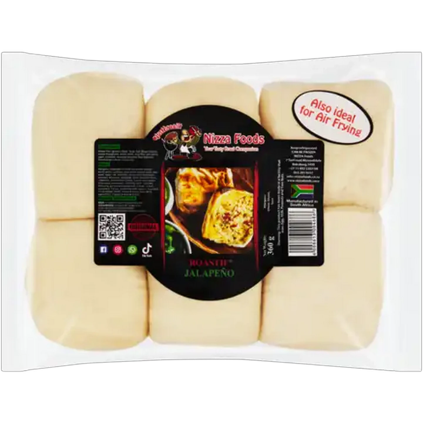 Image of Nizza Foods Jalapeño Roastie 6 Pack