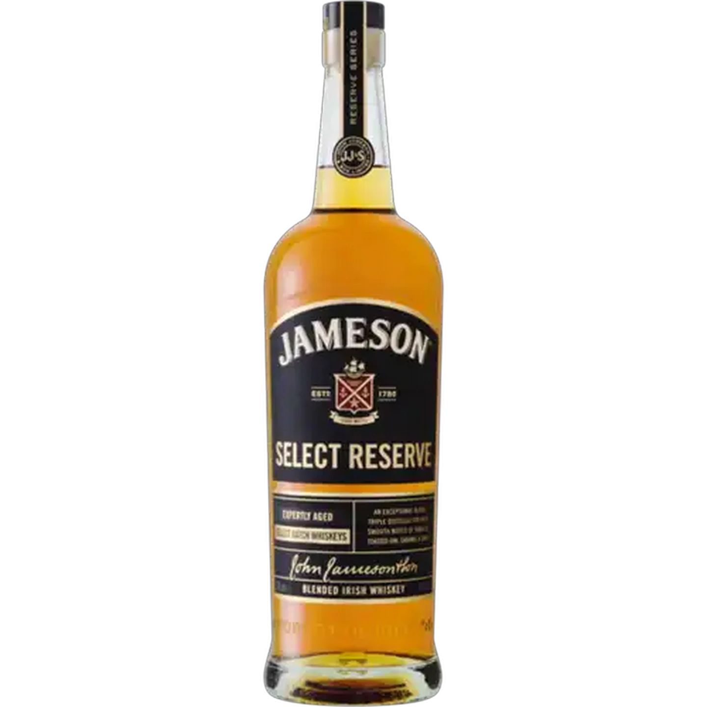 Image of Jameson Select Reserve Blended Irish Whiskey Bottle 750ml