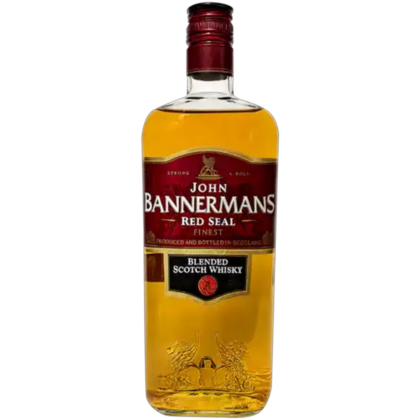 Image of John Bannermans Red Seal Blended Scotch Whisky Bottle 750ml