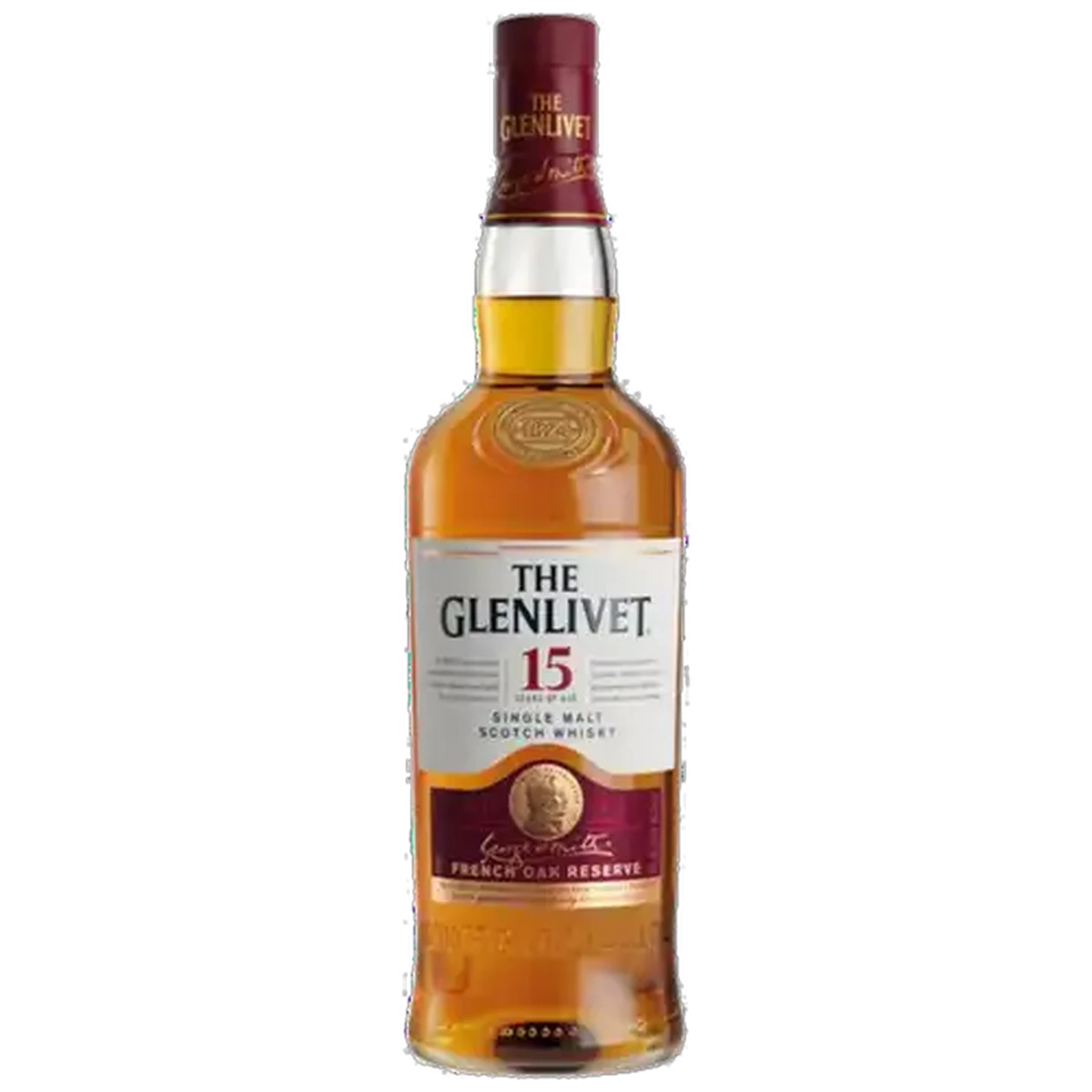 Image of The Glenlivet 15 Year Single Malt Whisky Bottle 750ml