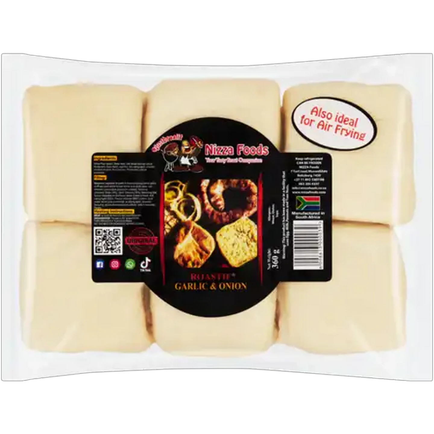 Image of Nizza Foods Roastie Garlic & Onion Roastie 6 Pack