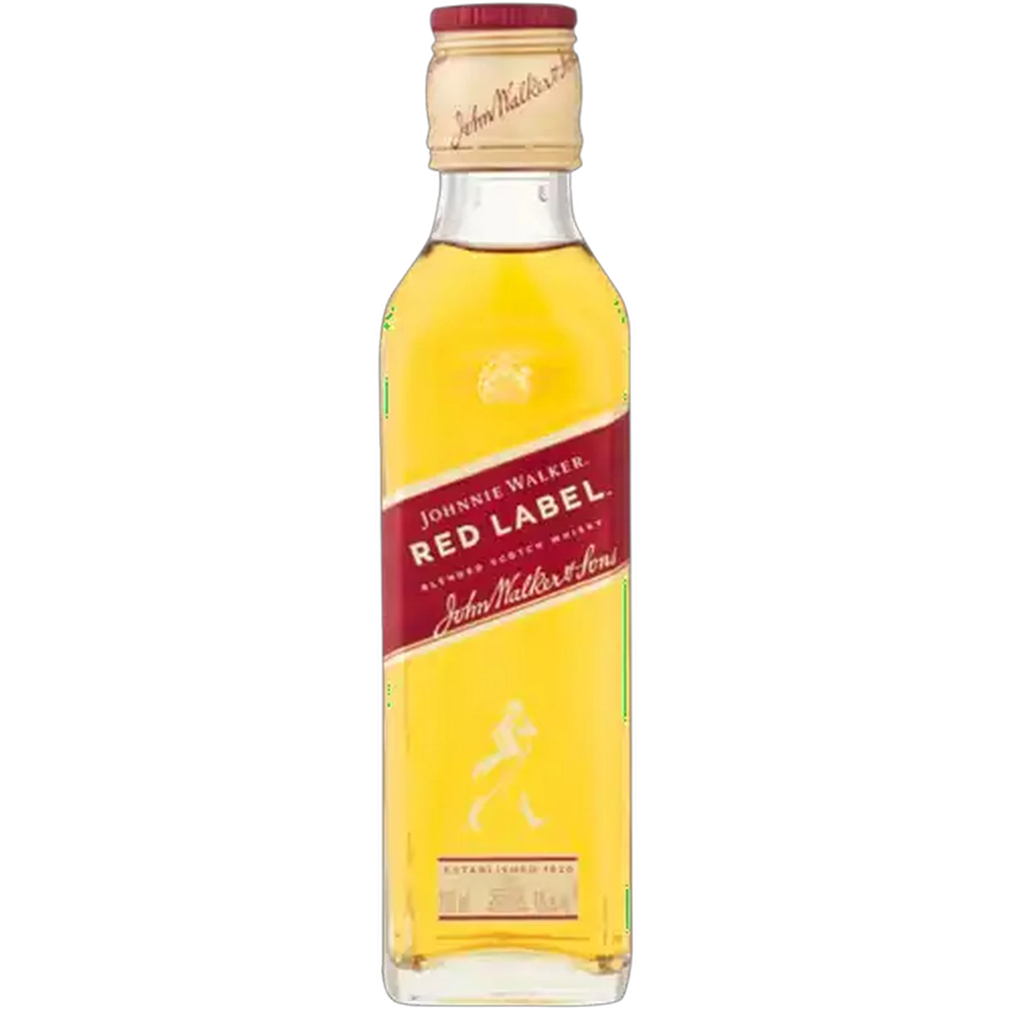 Image of Johnnie Walker Red Label Blended Scotch Whisky Bottle 200ml