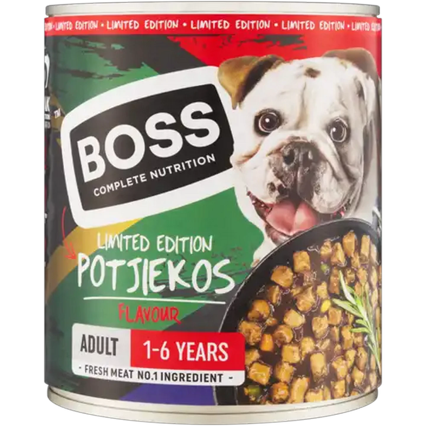 Image of Boss Potjiekos Flavour All Limited Edition Adult Wet Dog Food 775g